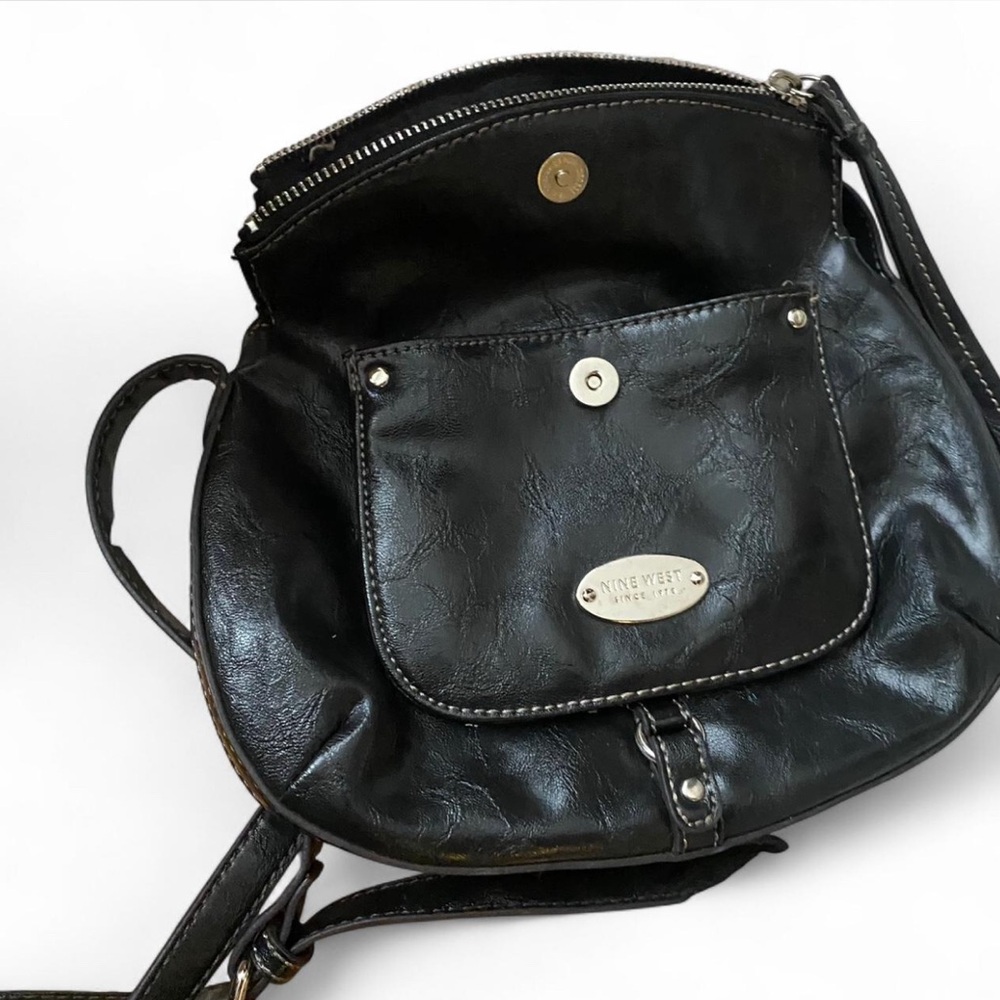 Nine West Elegant Black Crossbody Bag
